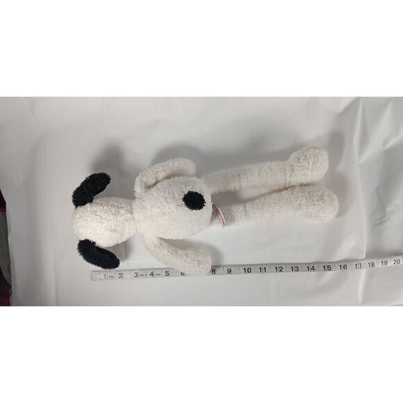 Aurora Plush Dog Puppy Lolly Gagz White w/ Patches Floppy Long Legs Lovey Pup - Picture 6 of 11